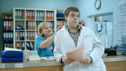 Интерны 1 сезон 21 серия. Воспитание интеллигента и Симуляция оргазма